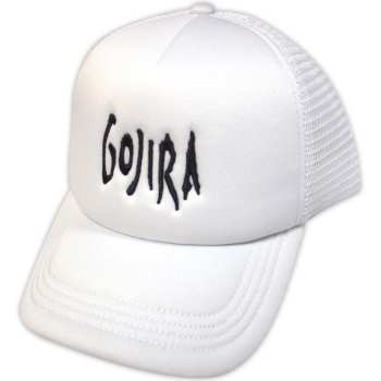 Merch Gojira: Gojira Unisex Mesh Back Cap: Logo (white)