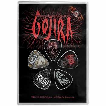 Merch Gojira: Set of Picks Fortitude
