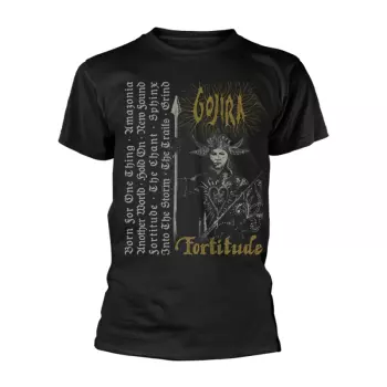 T-shirt Fortitude Tracklist (organic)