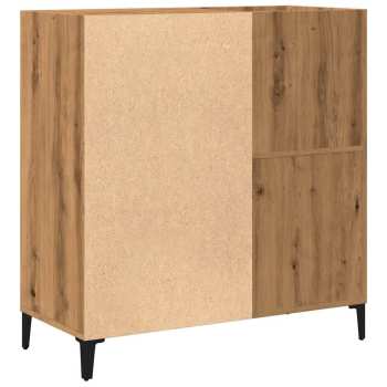 Hi-Fi Goka Skříňka na LP desky a audiotechniku - kovové nohy Dub artisan (857174)