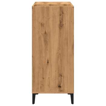 Hi-Fi Goka Skříňka na LP desky a audiotechniku - kovové nohy Dub artisan (857174)