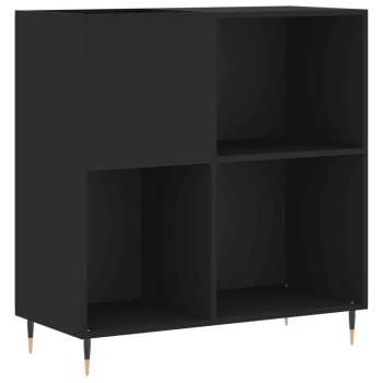 Hi-Fi Goka Skříňka na LP desky a audiotechniku - pozlacené nohy Černá (831765)