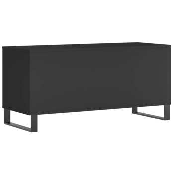 Hi-Fi Goka Skříňka s přihrádkami na LP desky - železné nohy Černá (831757)