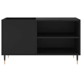 Hi-Fi Goka Skříňka s přihrádkou na LP desky a audiotechniku - pozlacené nohy Černá (831693)