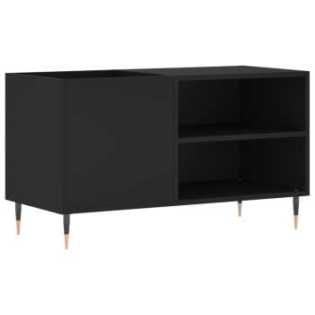 Hi-Fi Goka Skříňka s přihrádkou na LP desky a audiotechniku - pozlacené nohy Černá (831693)