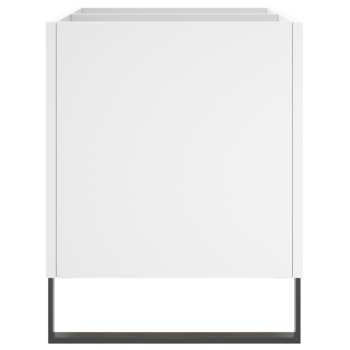 Hi-Fi Goka Úložná Skřínka na LP desky - železné nohy Bílá (831732)