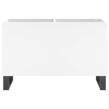 Hi-Fi Goka Úložná Skřínka na LP desky - železné nohy Bílá (831732)