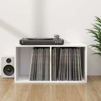 Hi-Fi Goka Úložný dvojbox na LP desky Bílý (800117)
