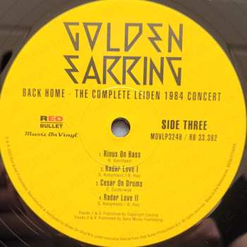 2LP Golden Earring: Back Home - The Complete Leiden 1984 Concert