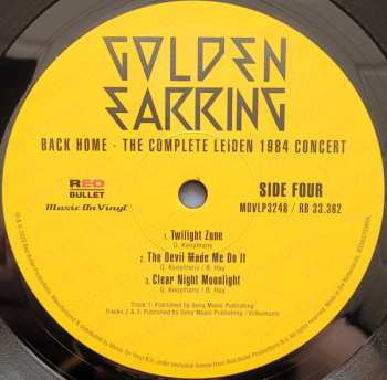 2LP Golden Earring: Back Home - The Complete Leiden 1984 Concert