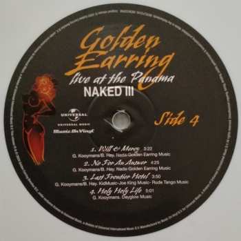 2LP Golden Earring: Naked III Live At The Panama CLR | LTD | NUM