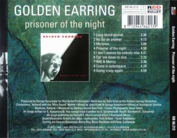 CD Golden Earring: Prisoner Of The Night