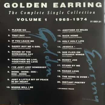 CD Golden Earring: The Complete Single Collection Volume 1 1965-1974