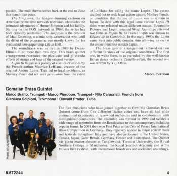 CD Gomalan Brass Quintet: Moviebrass (West Side Story Suite • Adagio • Space Brass)