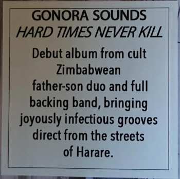 LP Gonora Sounds: Hard Times Never Kill