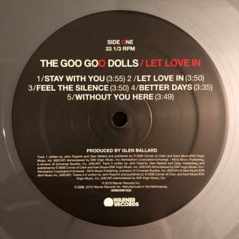 LP Goo Goo Dolls: Let Love In CLR