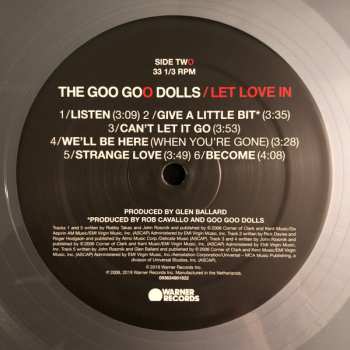 LP Goo Goo Dolls: Let Love In CLR