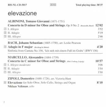 CD Gordon Hunt: Elevazione - The Magic Of The Oboe