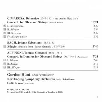 CD Gordon Hunt: Elevazione - The Magic Of The Oboe