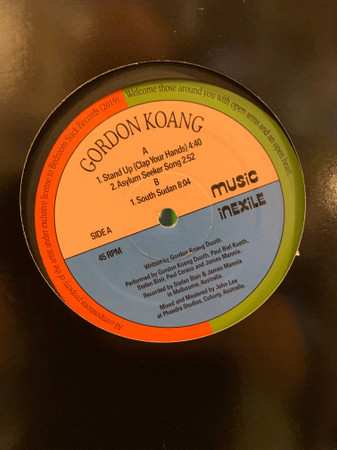 LP Gordon Koang: Stand Up (Clap Your Hands) / Asylum Seeker Song / South Sudan