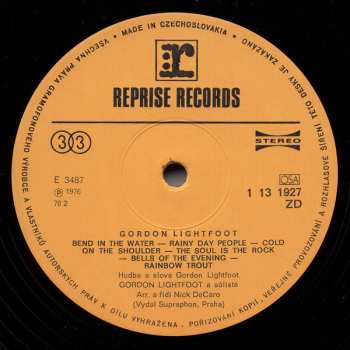 LP Gordon Lightfoot: Gordon Lightfoot