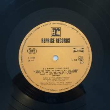 LP Gordon Lightfoot: Gordon Lightfoot