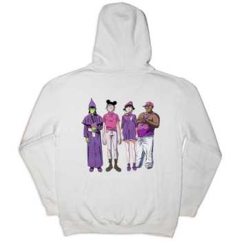Merch Gorillaz: Gorillaz Unisex Pullover Hoodie: Cracker Island (back Print) (small) S