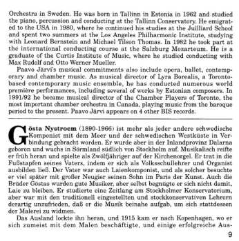 CD Paavo Järvi: Ishavet; Viola Concerto (Hommage À La France); Sinfonia Concertante For Cello And Orchestra