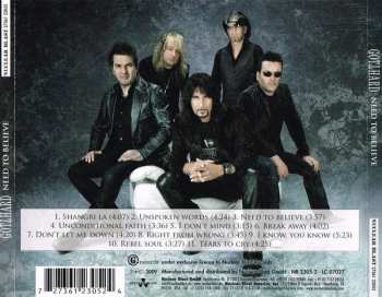 CD Gotthard: Need To Believe