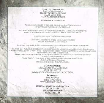 CD Gotthard: Need To Believe