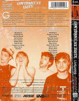 DVD Government Issue: Live 1985
