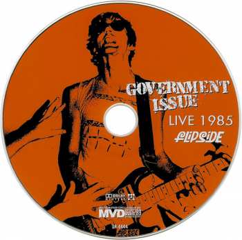 DVD Government Issue: Live 1985