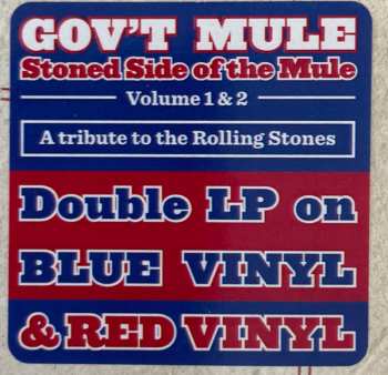 2LP Gov't Mule: Stoned Side Of The Mule - Vol.1 & 2 CLR
