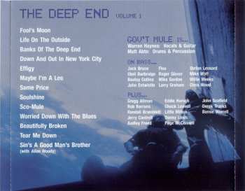 3CD Gov't Mule: The Deep End Volume 1 & Volume 2