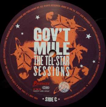 2LP Gov't Mule: The Tel★Star Sessions