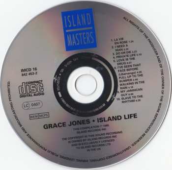 CD Grace Jones: Island Life