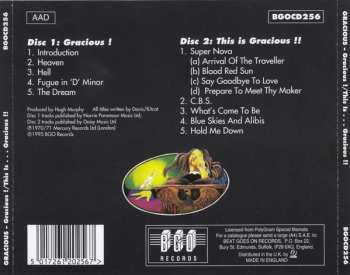 2CD Gracious: Gracious ! /  This Is . . . Gracious !!