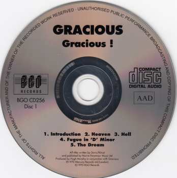 2CD Gracious: Gracious ! /  This Is . . . Gracious !!