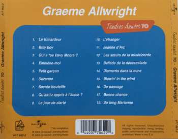 CD Graeme Allwright: Tendres Années 70