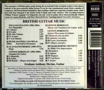 CD Graham Anthony Devine: British Guitar Music
