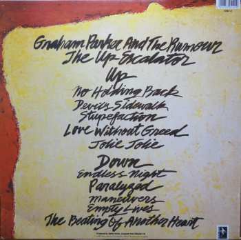 LP Graham Parker And The Rumour: The Up Escalator
