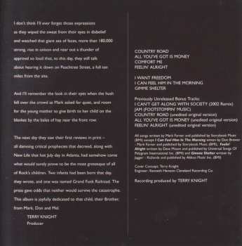 CD Grand Funk Railroad: Survival