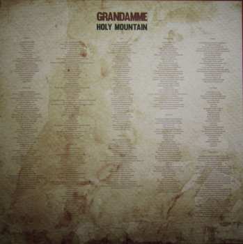 LP Grandamme: Holy Mountain