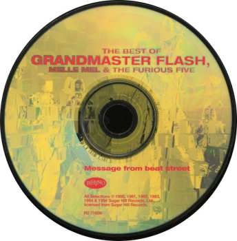 CD Melle Mel: The Best Of Grandmaster Flash, Melle Mel & The Furious Five (Message From Beat Street)