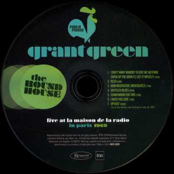 2CD Grant Green: Funk In France (From Paris To Antibes 1969-1970)