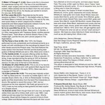 CD Grapes Of Wrath: Grapes Of Wrath