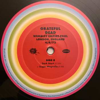 5LP/Box Set The Grateful Dead: Wembley Empire Pool, London, England 4/8/72 LTD
