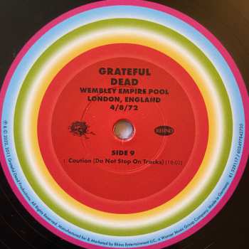 5LP/Box Set The Grateful Dead: Wembley Empire Pool, London, England 4/8/72 LTD
