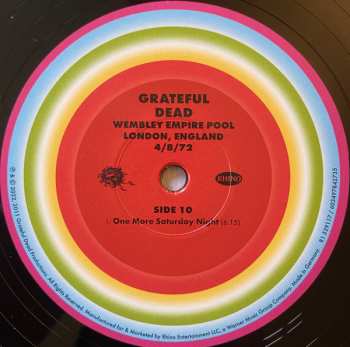 5LP/Box Set The Grateful Dead: Wembley Empire Pool, London, England 4/8/72 LTD