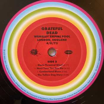 5LP/Box Set The Grateful Dead: Wembley Empire Pool, London, England 4/8/72 LTD